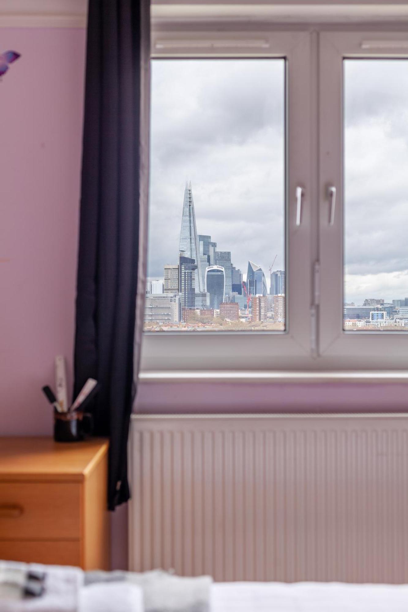 Elegant 1Br Flat With Balcony & City View, Walworth London Luaran gambar